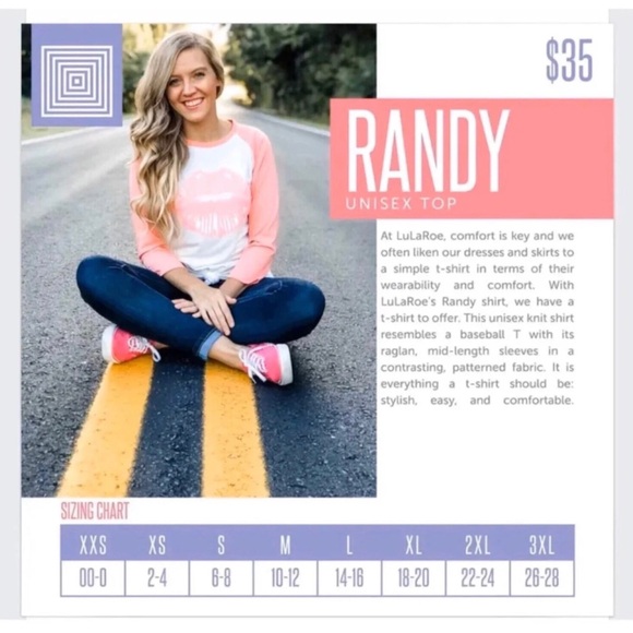 Lularoe Randy T - Picture 2 of 2